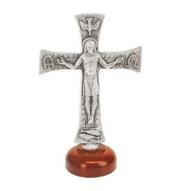 Hirten Standing Crucifix, Risen Christ, 5"