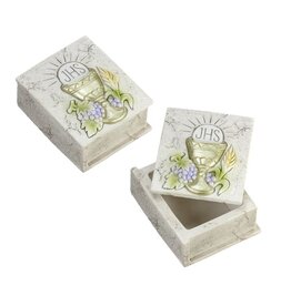 Hirten First Communion Rosary or Keepsake Box