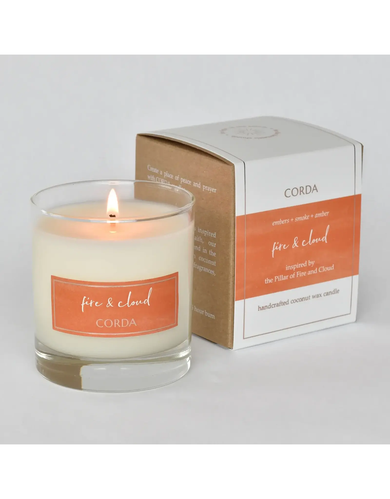 Corda Corda Candle - Fire & Cloud- Pillar of Fire & Cloud