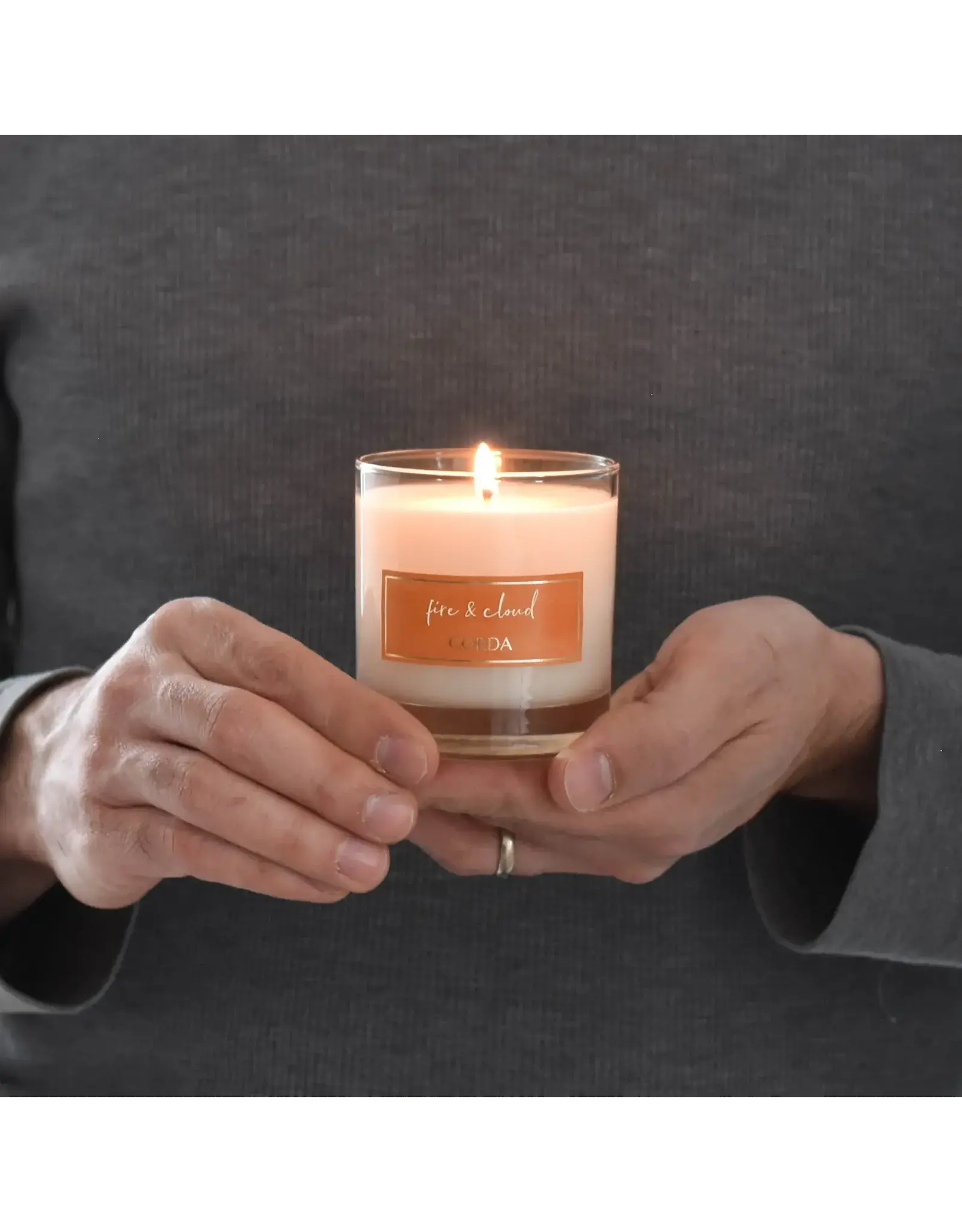 Corda Corda Candle - Fire & Cloud- Pillar of Fire & Cloud