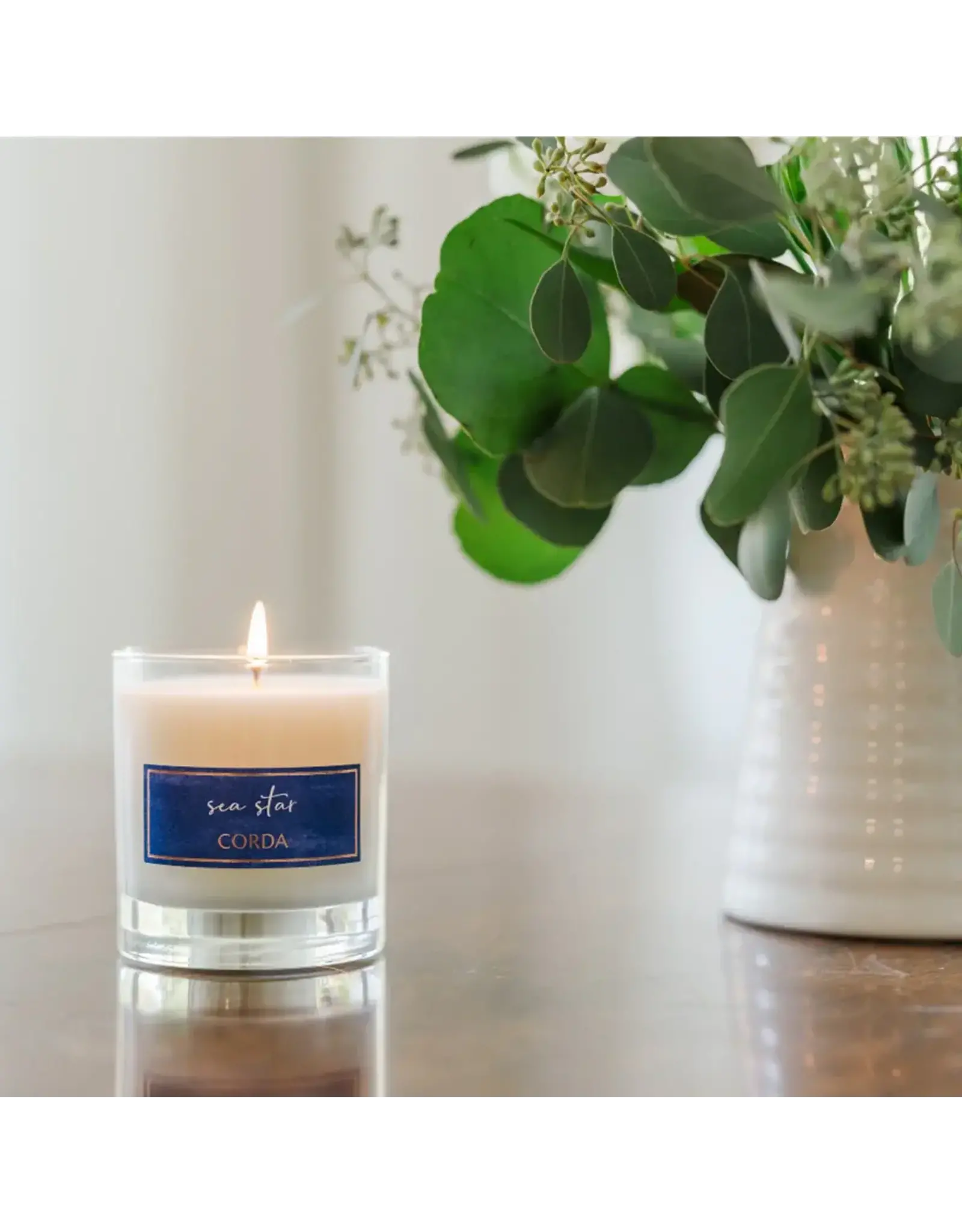 Corda Corda Candle - Sea Star - Mary, Stella Maris