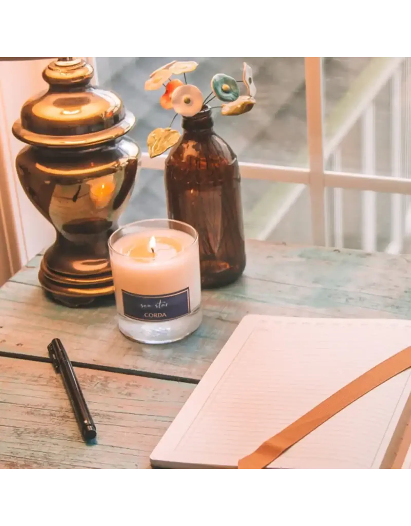 Corda Corda Candle - Sea Star - Mary, Stella Maris