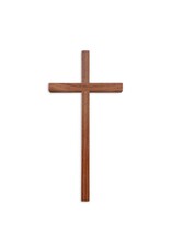 Hirten Wall Cross - Narrow Walnut, 12"