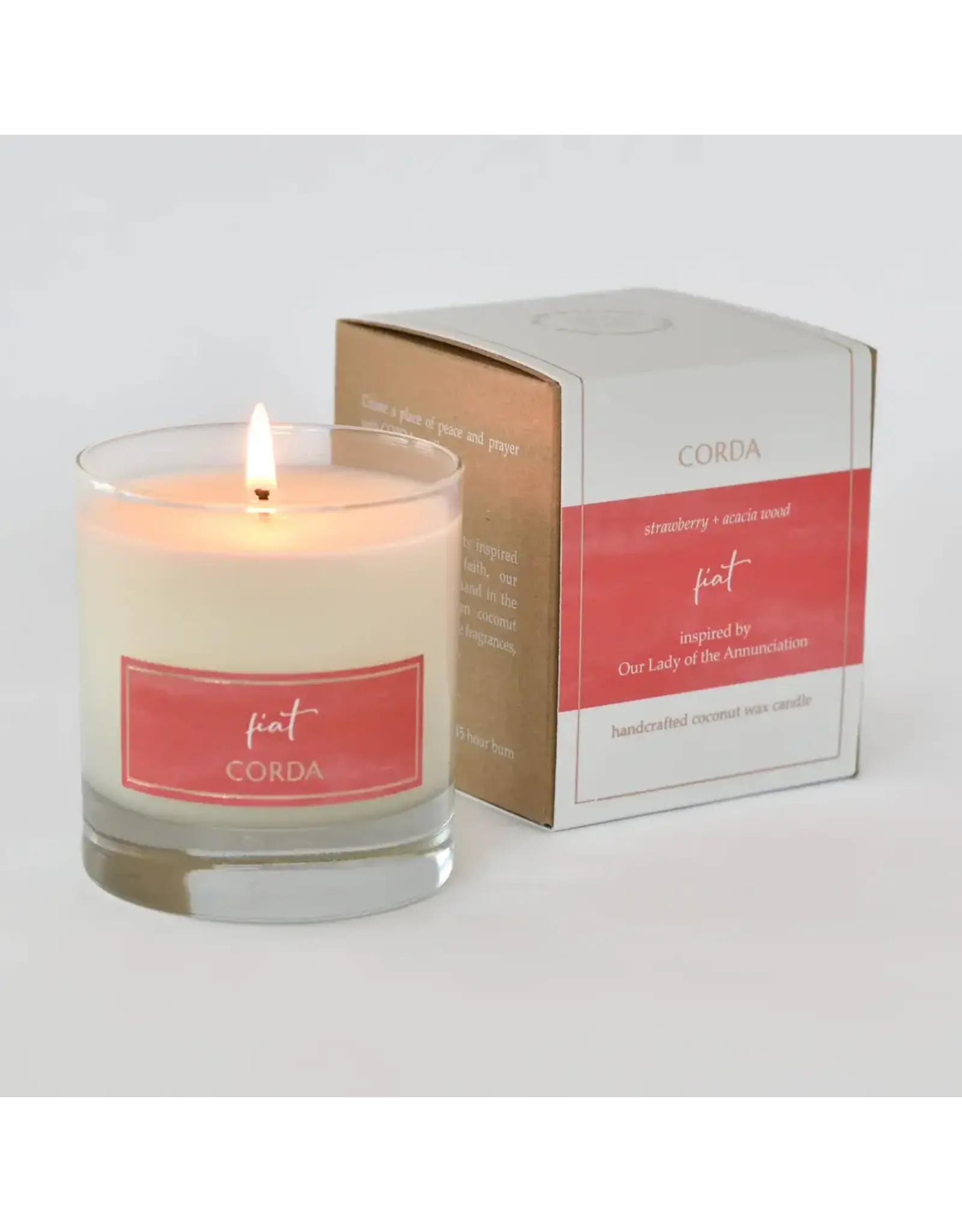 Corda Corda Candle - Fiat- Our Lady of the Annunciation