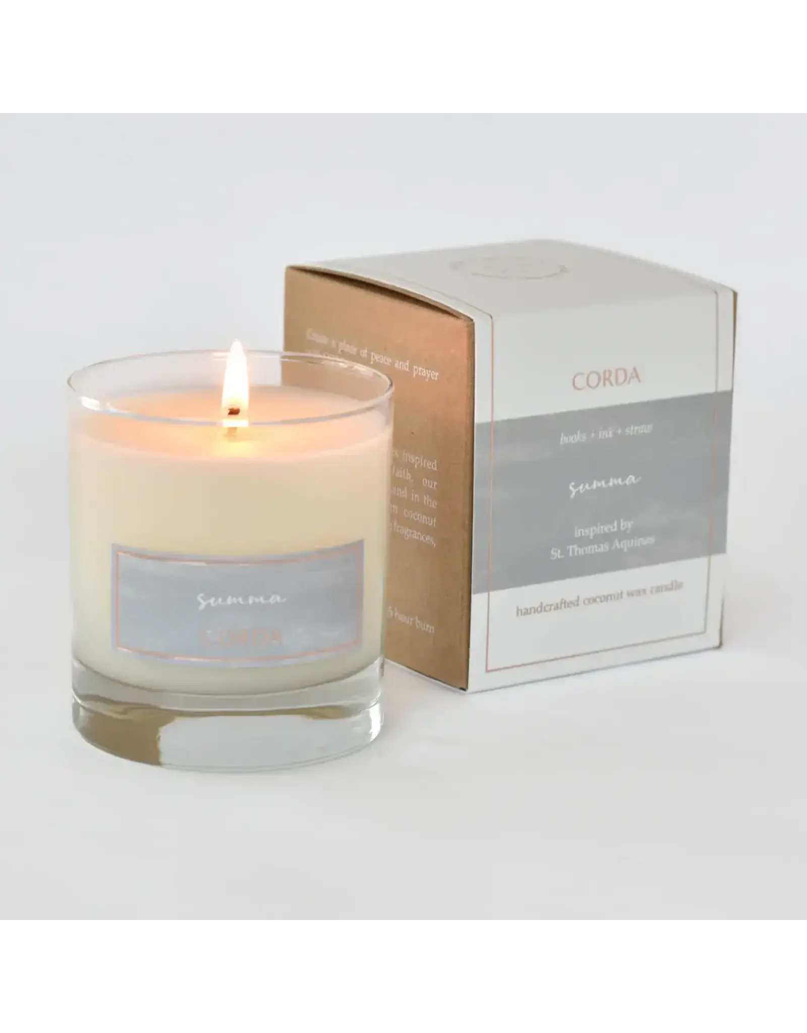 Corda Corda Candle - Summa- St. Thomas Aquinas