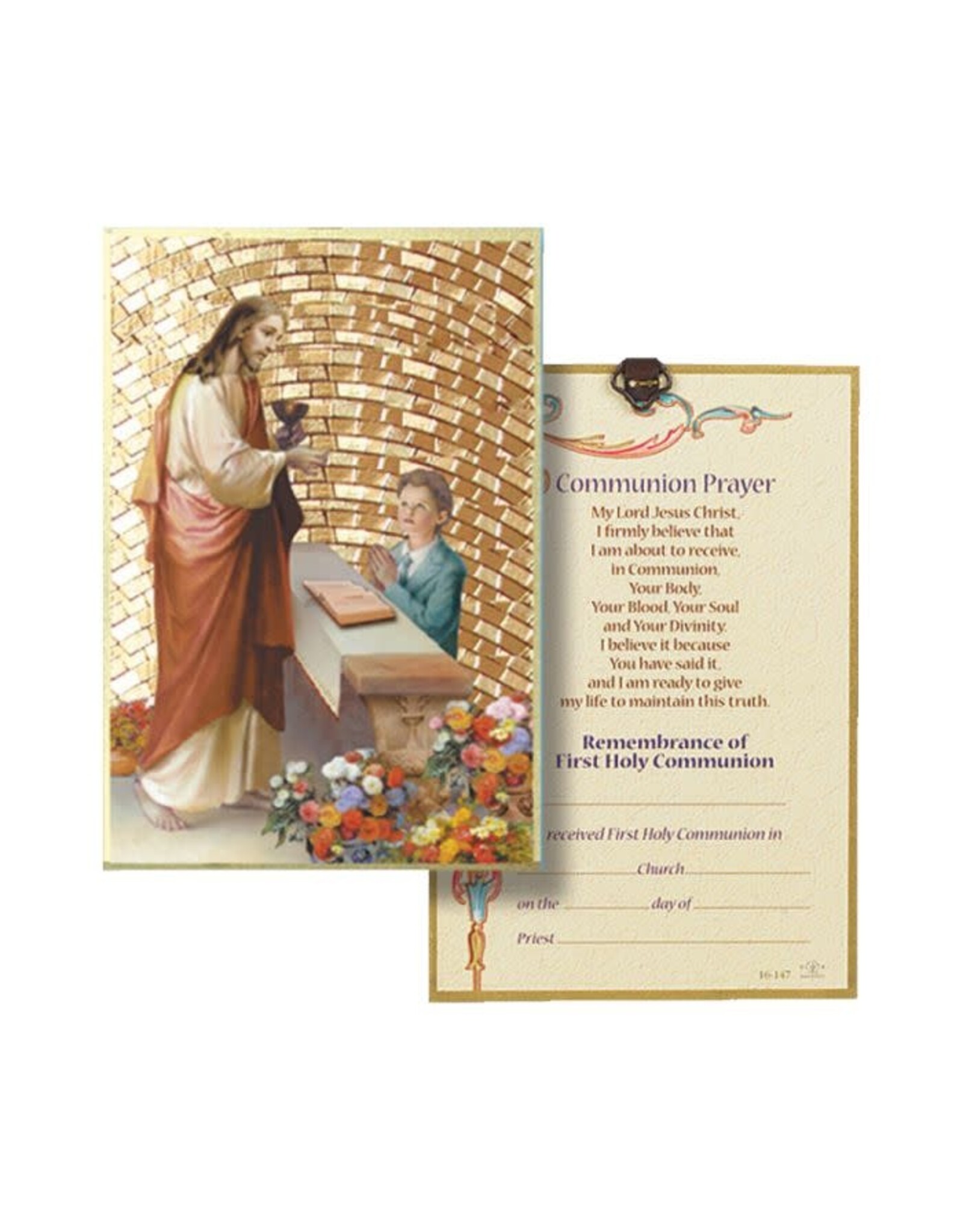 Hirten First Communion Mosaic Plaque, 4x6