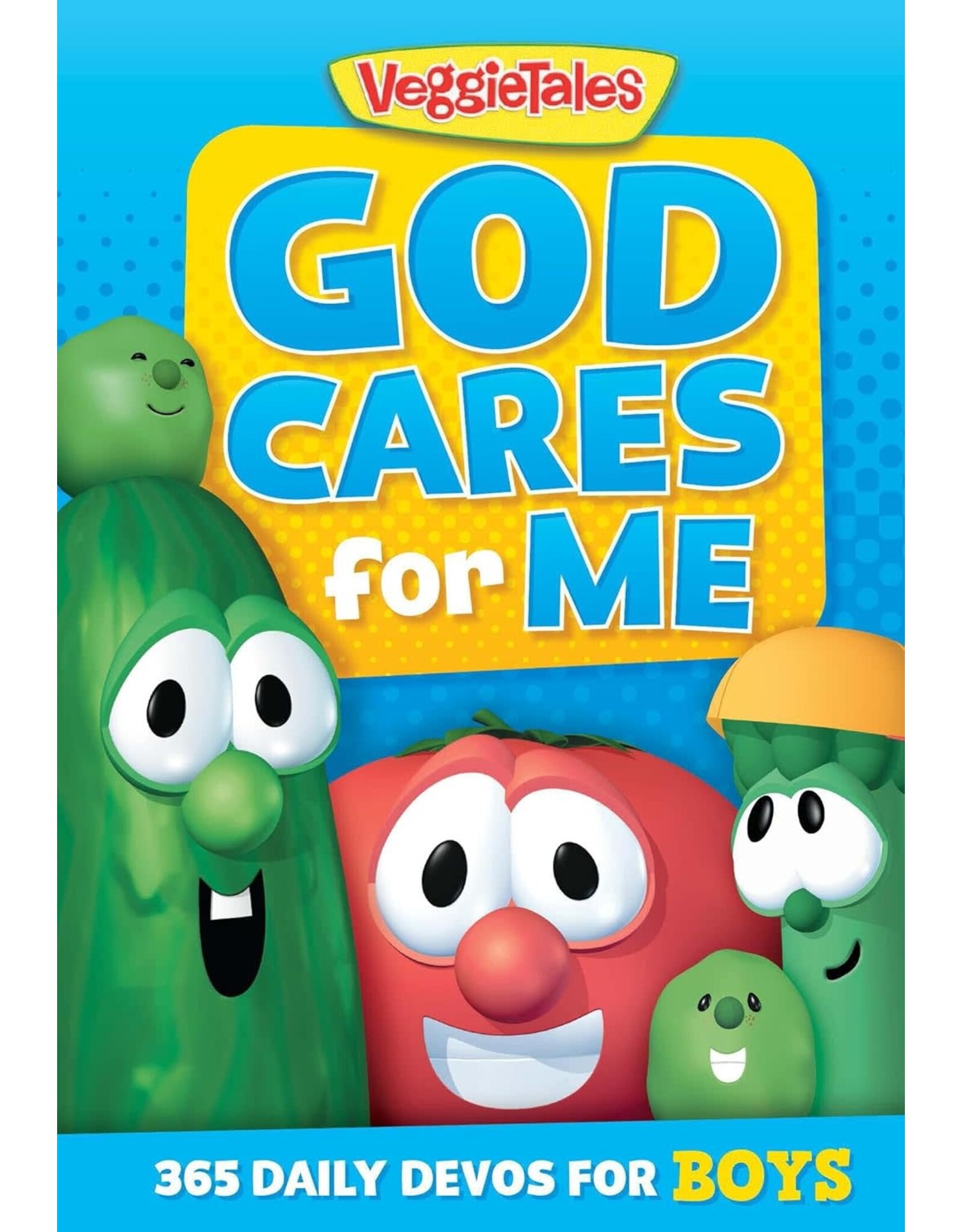 Worthy Kids God Cares for Me: 365 Daily Devos for Boys (VeggieTales)