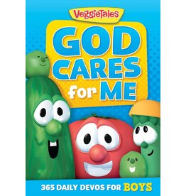 Worthy Kids God Cares for Me: 365 Daily Devos for Boys (VeggieTales)