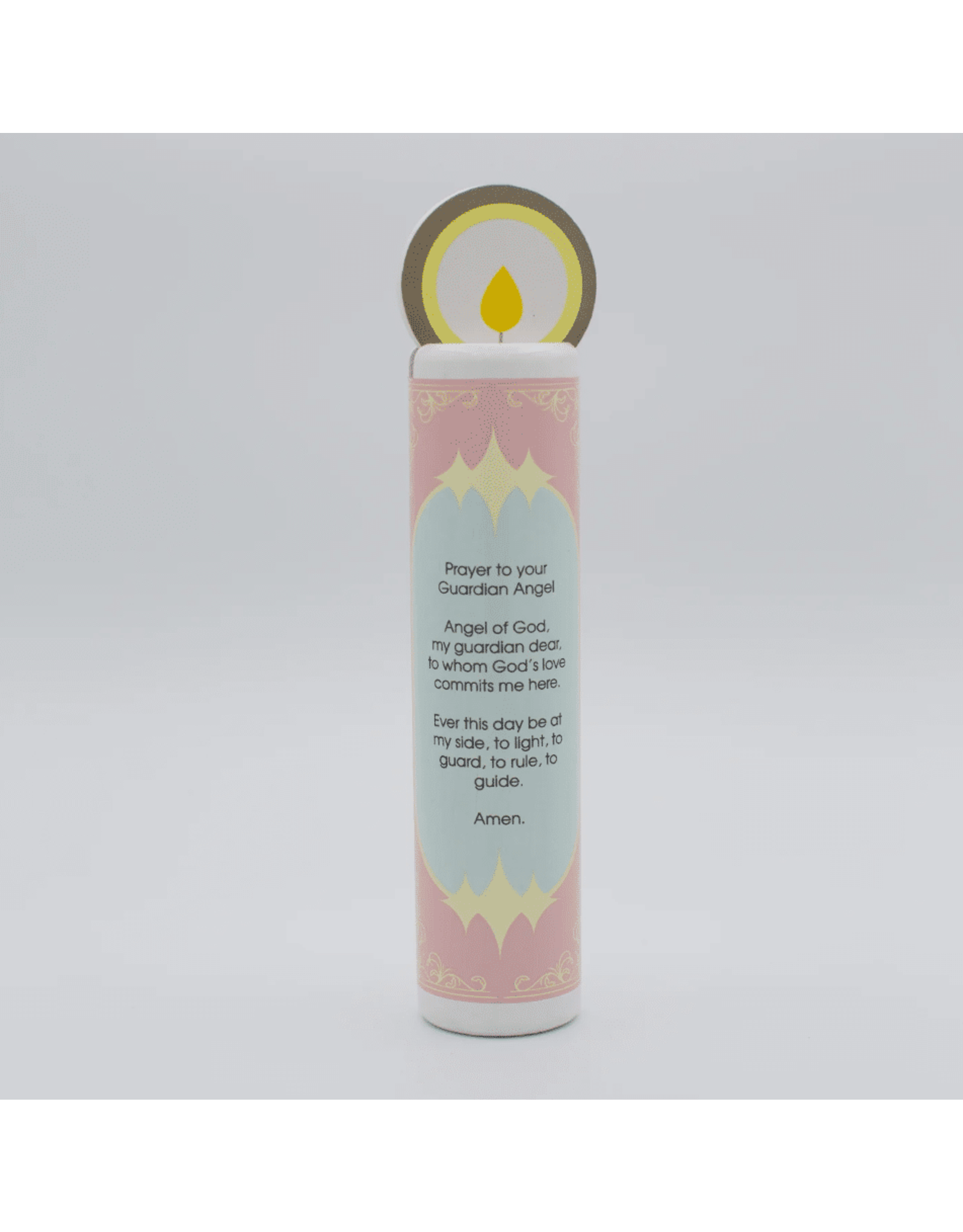 Shining Light Wooden Prayer Candle -