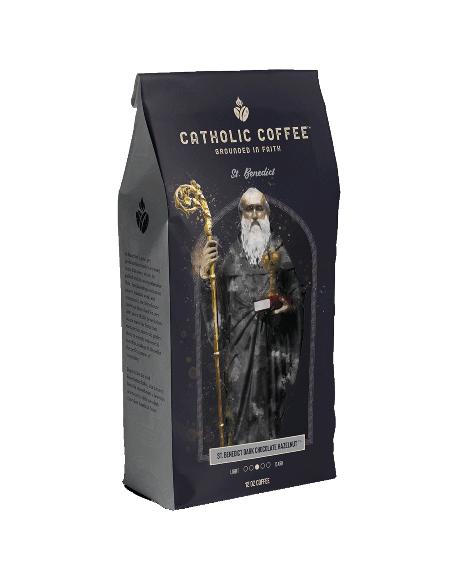 Catholic Coffee Coffee - St. Benedict (Chocolate Hazelnut Blend)