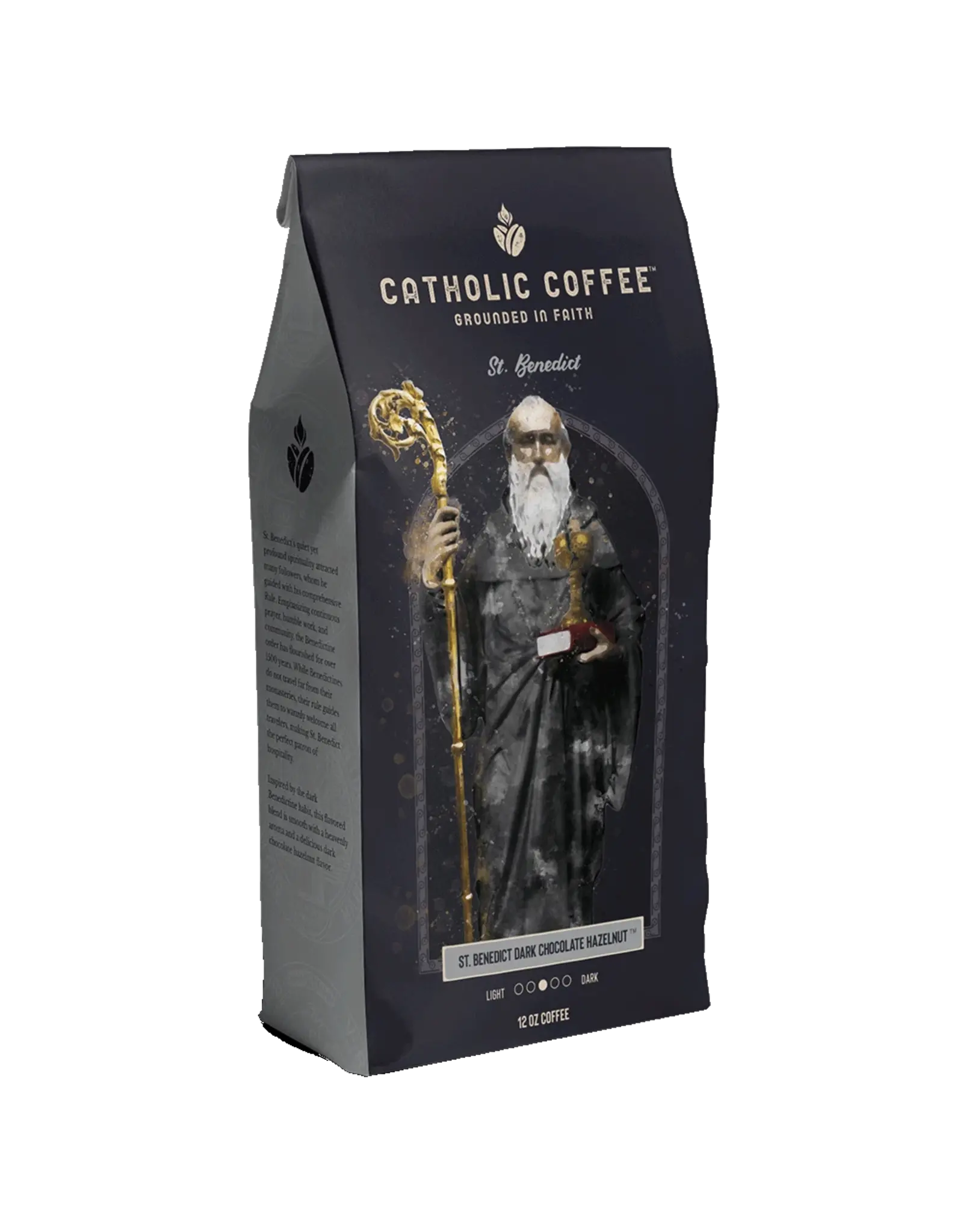 Catholic Coffee Coffee - St. Benedict (Chocolate Hazelnut Blend)