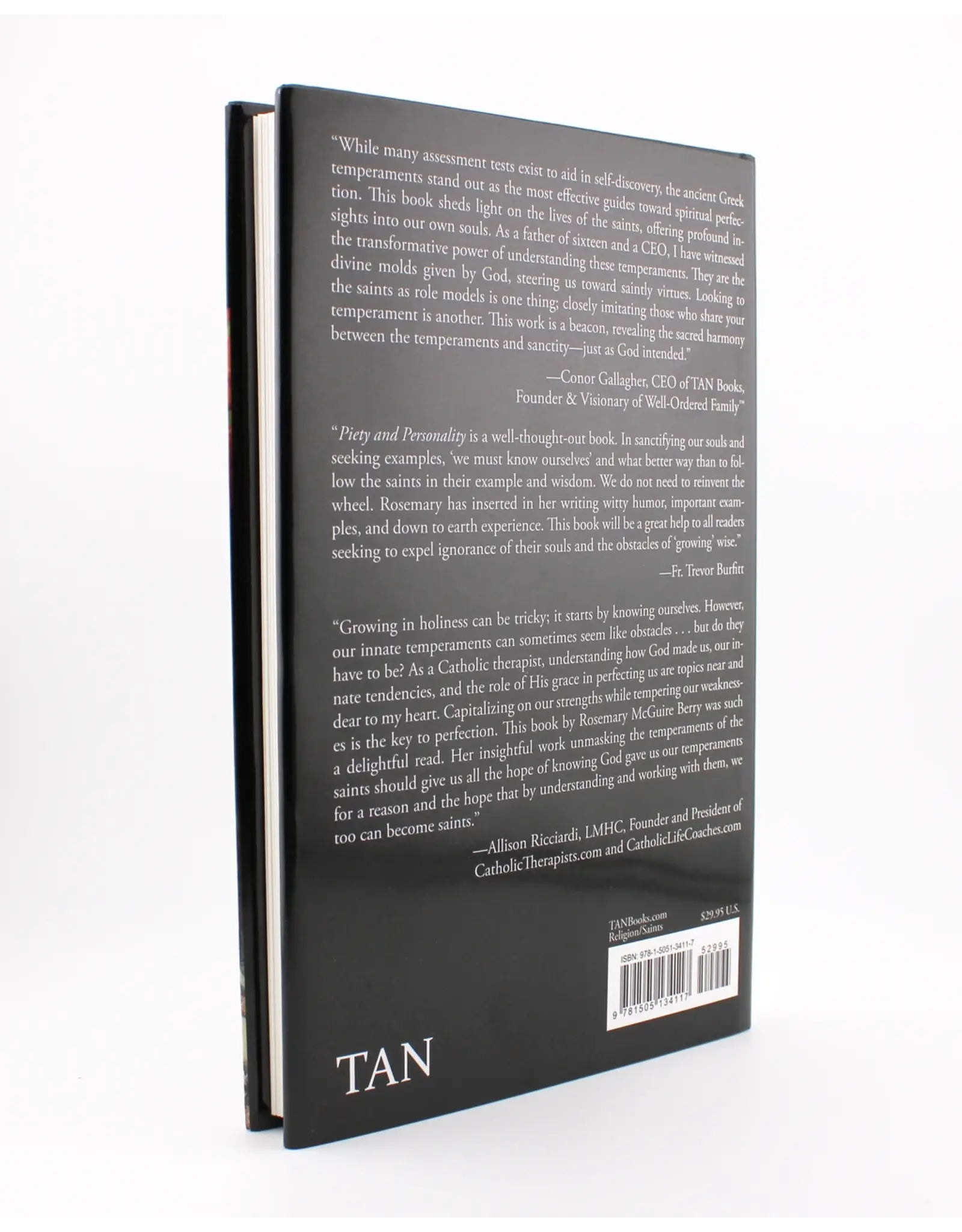 Tan Books (St. Benedict Press) Piety & Personality: Temperaments of the Saints