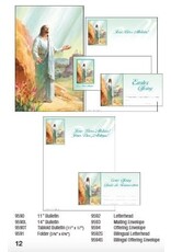 Hermitage Art Offering Envelopes-Easter-Bilingual - each