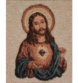 Ecumenicus Sacred Heart of Jesus Tapestry  (4-1/2 x 7-1/2)