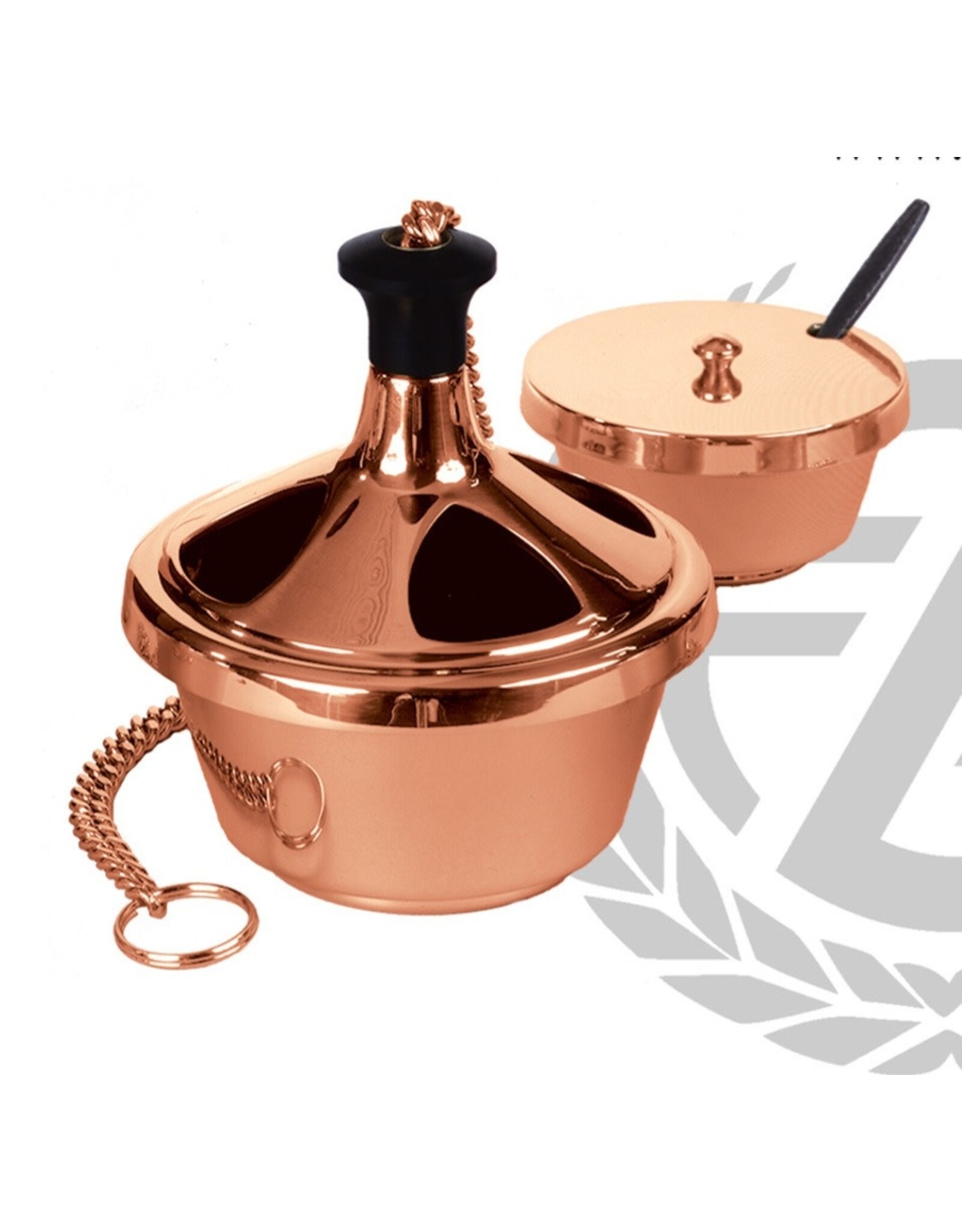 Excelsis Censer & Boat, Satin Bronze Finish