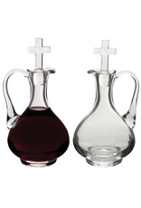 Alviti Creations Cruets 6-1/4" Height, 6 oz (Pair)