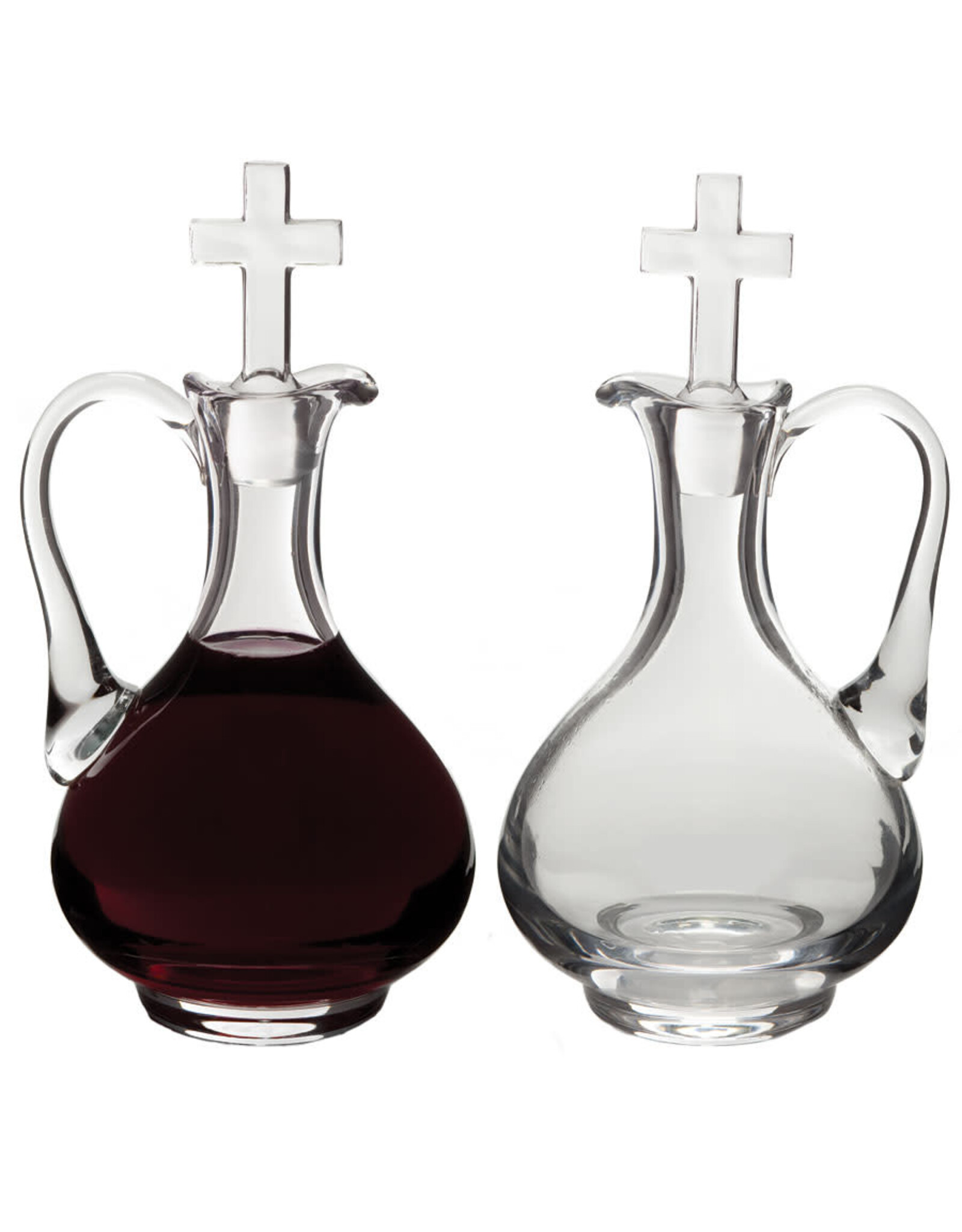 Alviti Creations Cruets 6-1/4" Height, 6 oz (Pair)