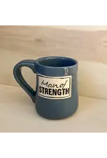 Abbey & CA Gift Mug - Man of Strength (Pottery)
