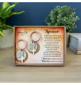 Abbey & CA Gift Sponsor Gift Set - 'Lead Me' Keychains