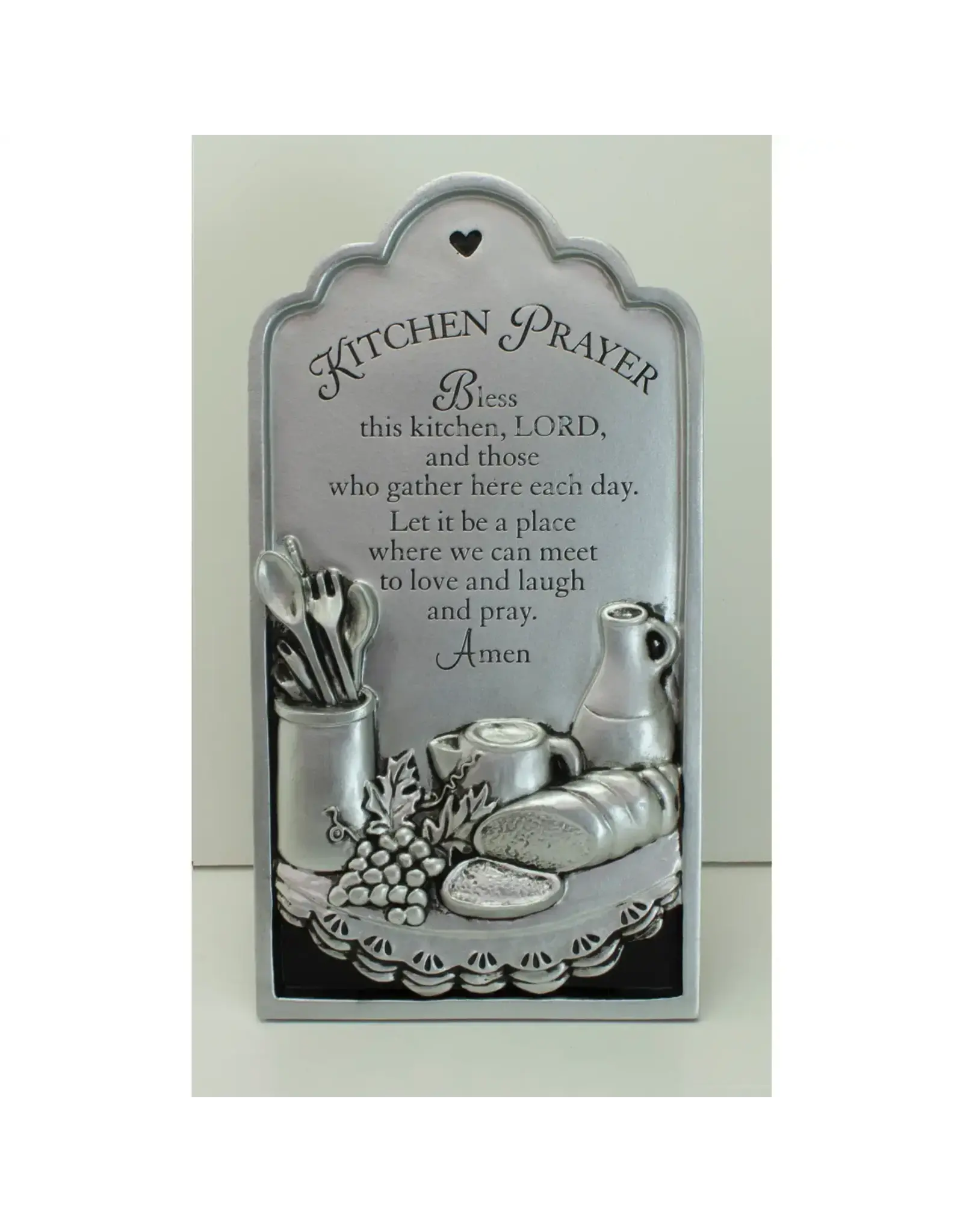 Abbey & CA Gift Pewter Kitchen Prayer Plaque