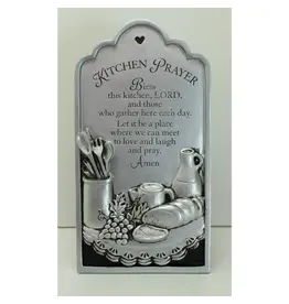 Abbey & CA Gift Pewter Kitchen Prayer Plaque