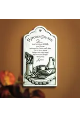 Abbey & CA Gift Pewter Kitchen Prayer Plaque