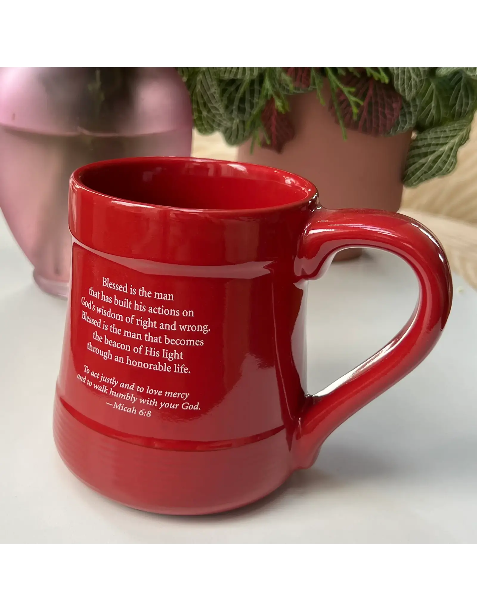 Abbey & CA Gift Mug - Man of Integrity (Pottery)