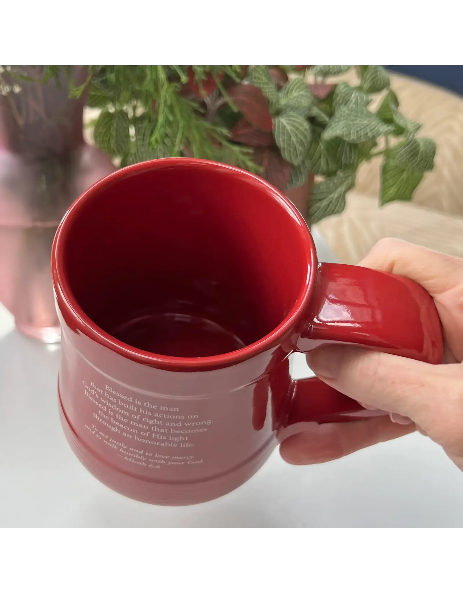 Abbey & CA Gift Mug - Man of Integrity (Pottery)