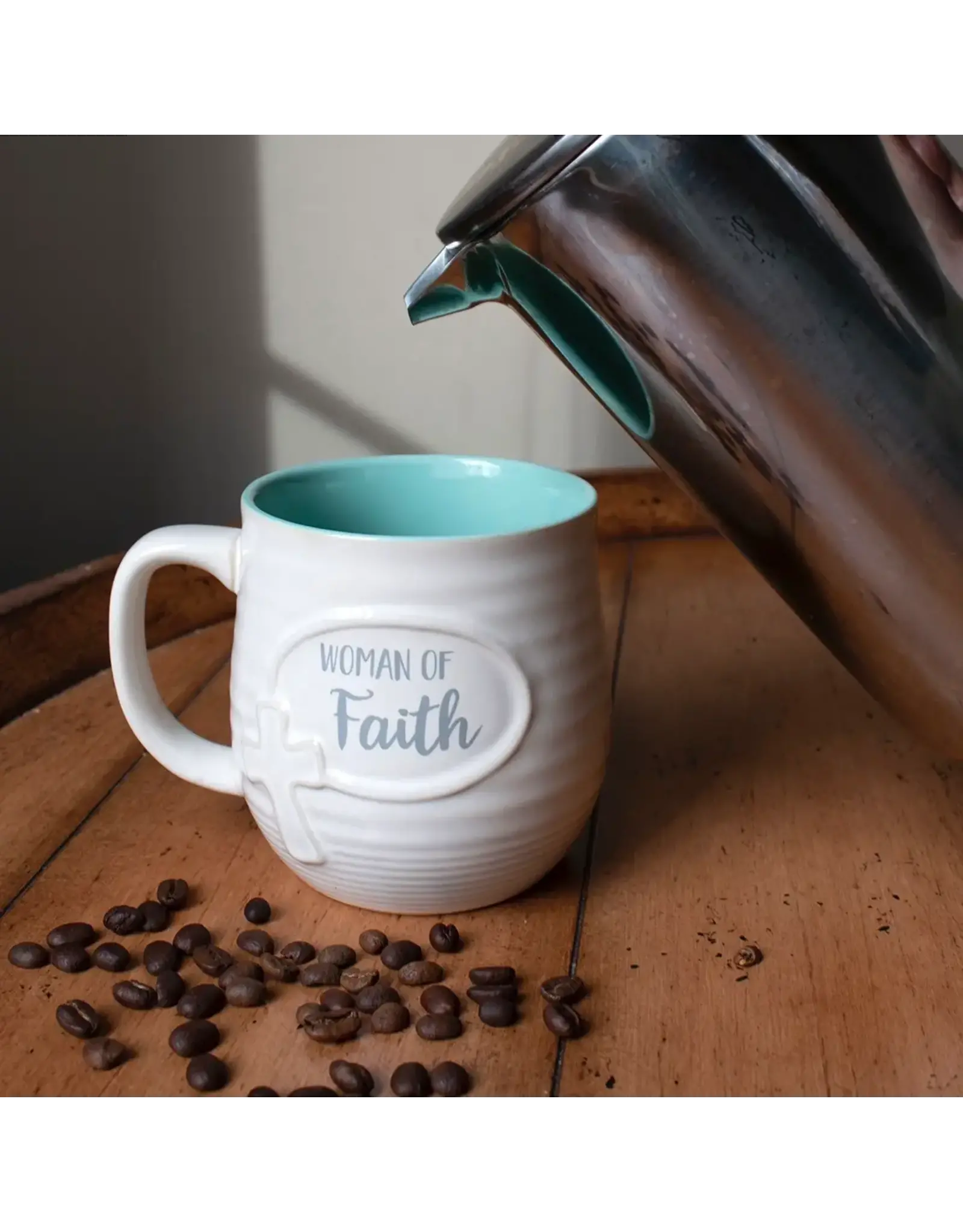 Abbey & CA Gift Mug - Woman of Faith (Stoneware)