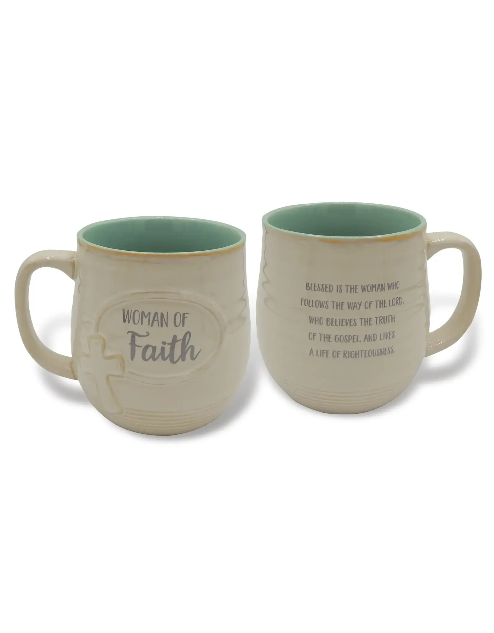 Abbey & CA Gift Mug - Woman of Faith (Stoneware)
