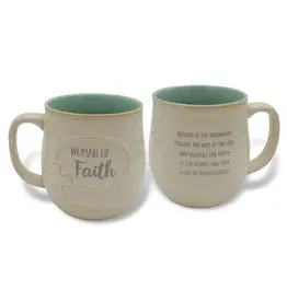 Abbey & CA Gift Mug - Woman of Faith (Stoneware)