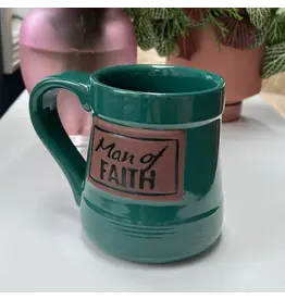 Abbey & CA Gift Mug - Man of Faith (Pottery)