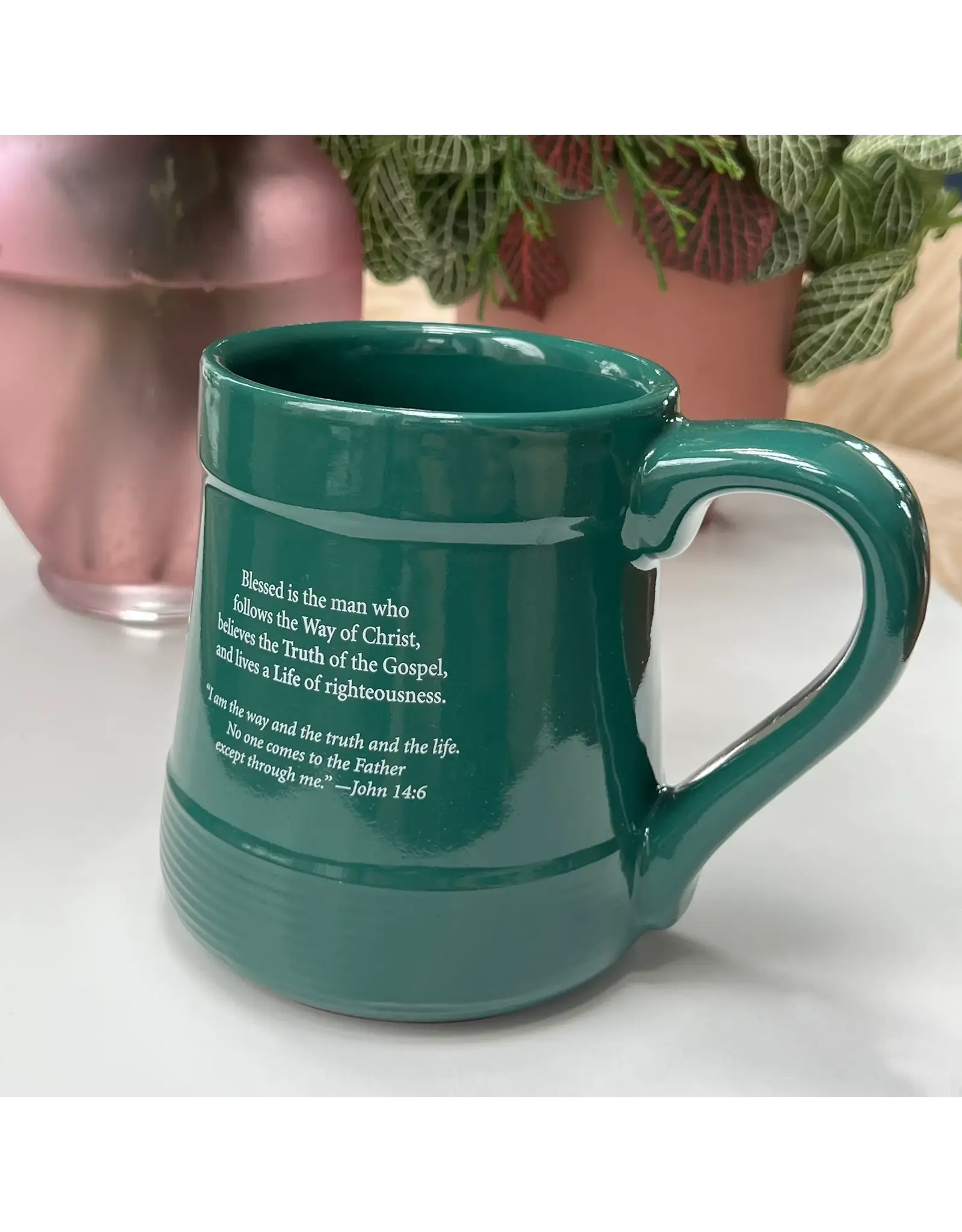 Abbey & CA Gift Mug - Man of Faith (Pottery)