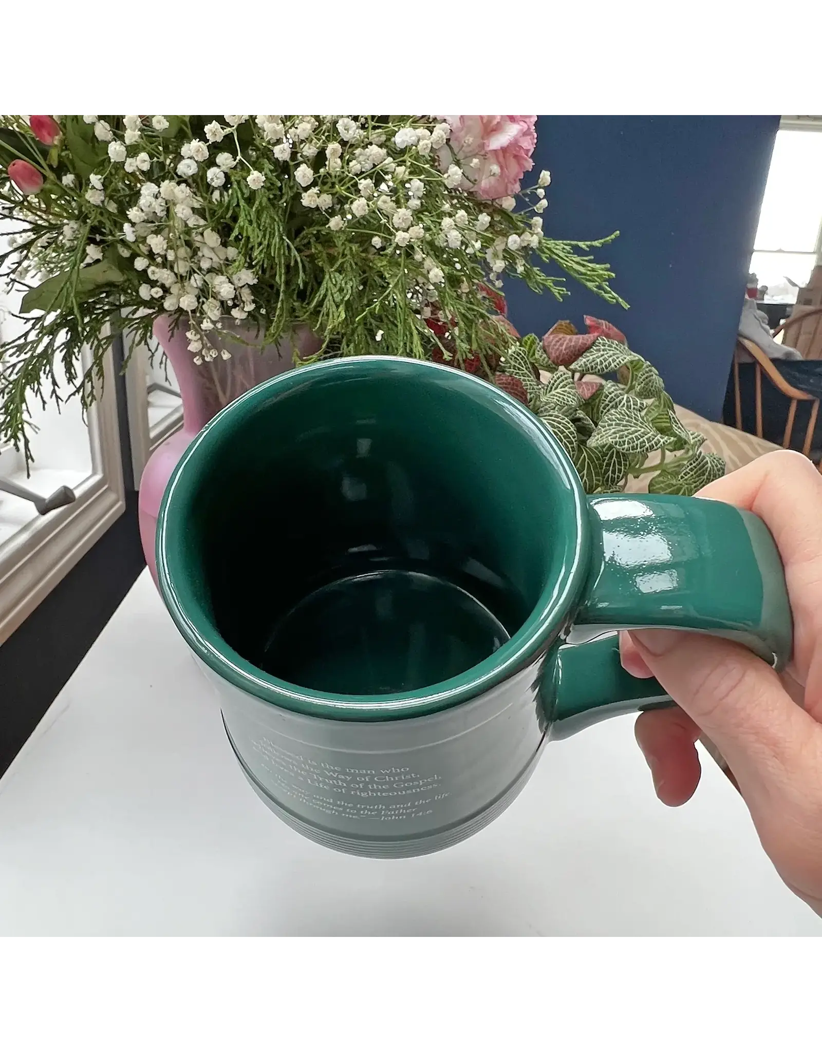 Abbey & CA Gift Mug - Man of Faith (Pottery)