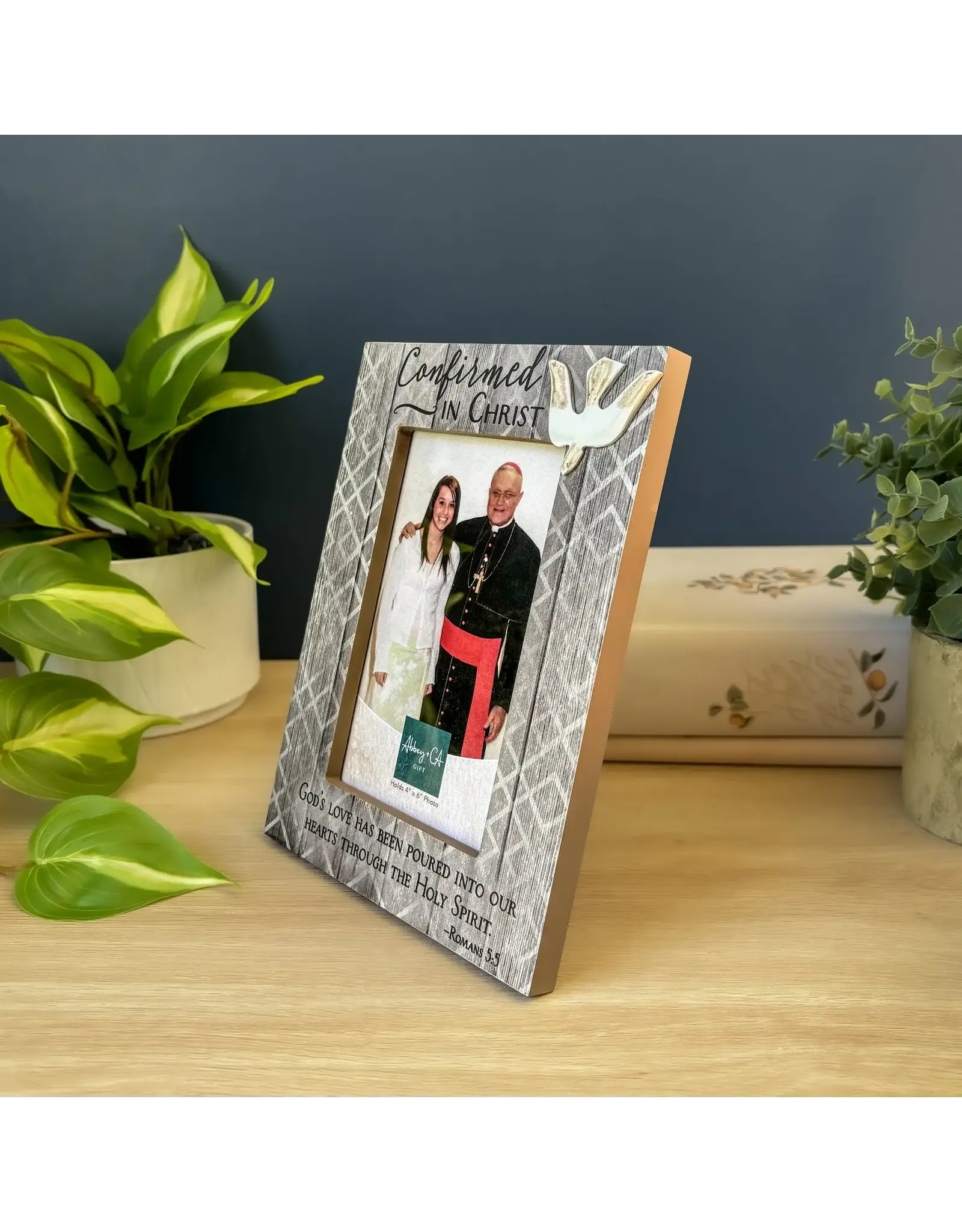 Abbey & CA Gift Confirmation - Wooden Frame with Easel