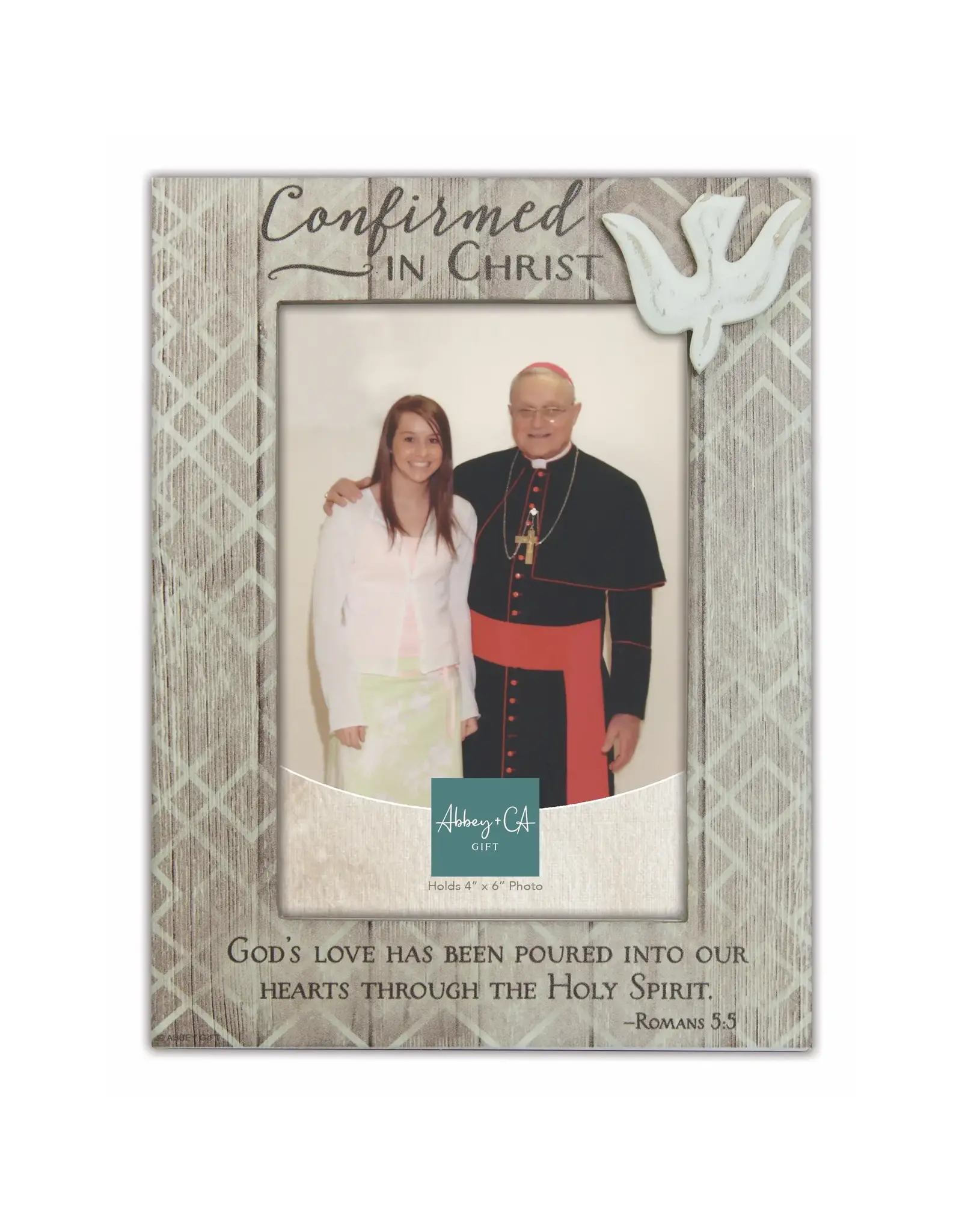Abbey & CA Gift Confirmation - Wooden Frame with Easel
