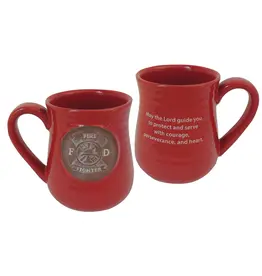 Abbey & CA Gift Mug - Firefighter (Pottery)