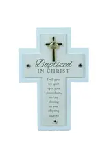 Abbey & CA Gift Baptism Cross - Baptized in Christ