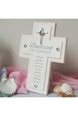 Abbey & CA Gift Baptism Cross - Baptized in Christ