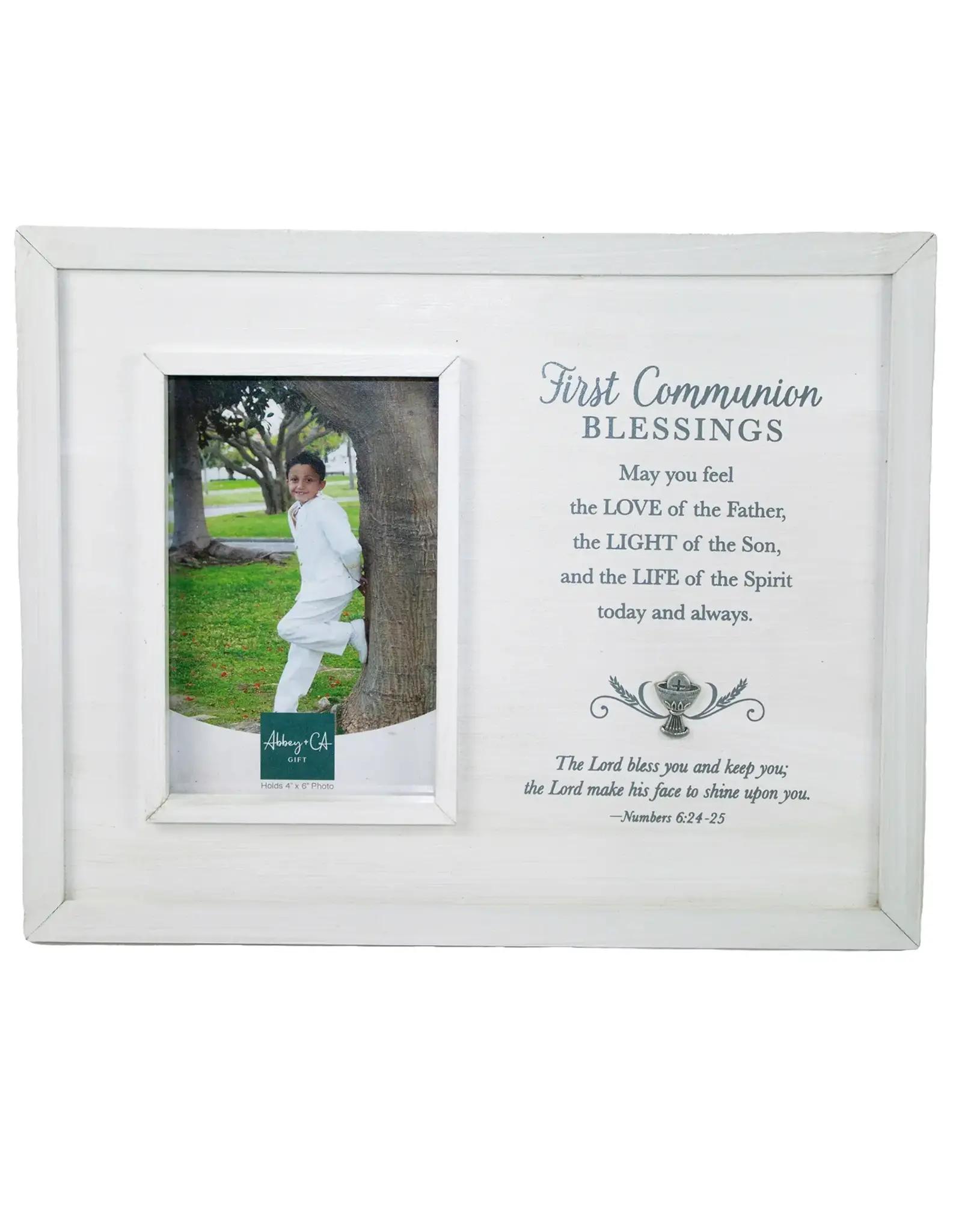 Abbey & CA Gift First Communion Picture Frame - Blessings