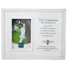 Abbey & CA Gift First Communion Picture Frame - Blessings
