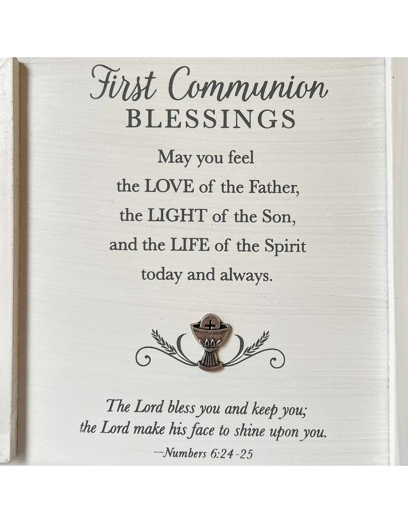 Abbey & CA Gift First Communion Picture Frame - Blessings