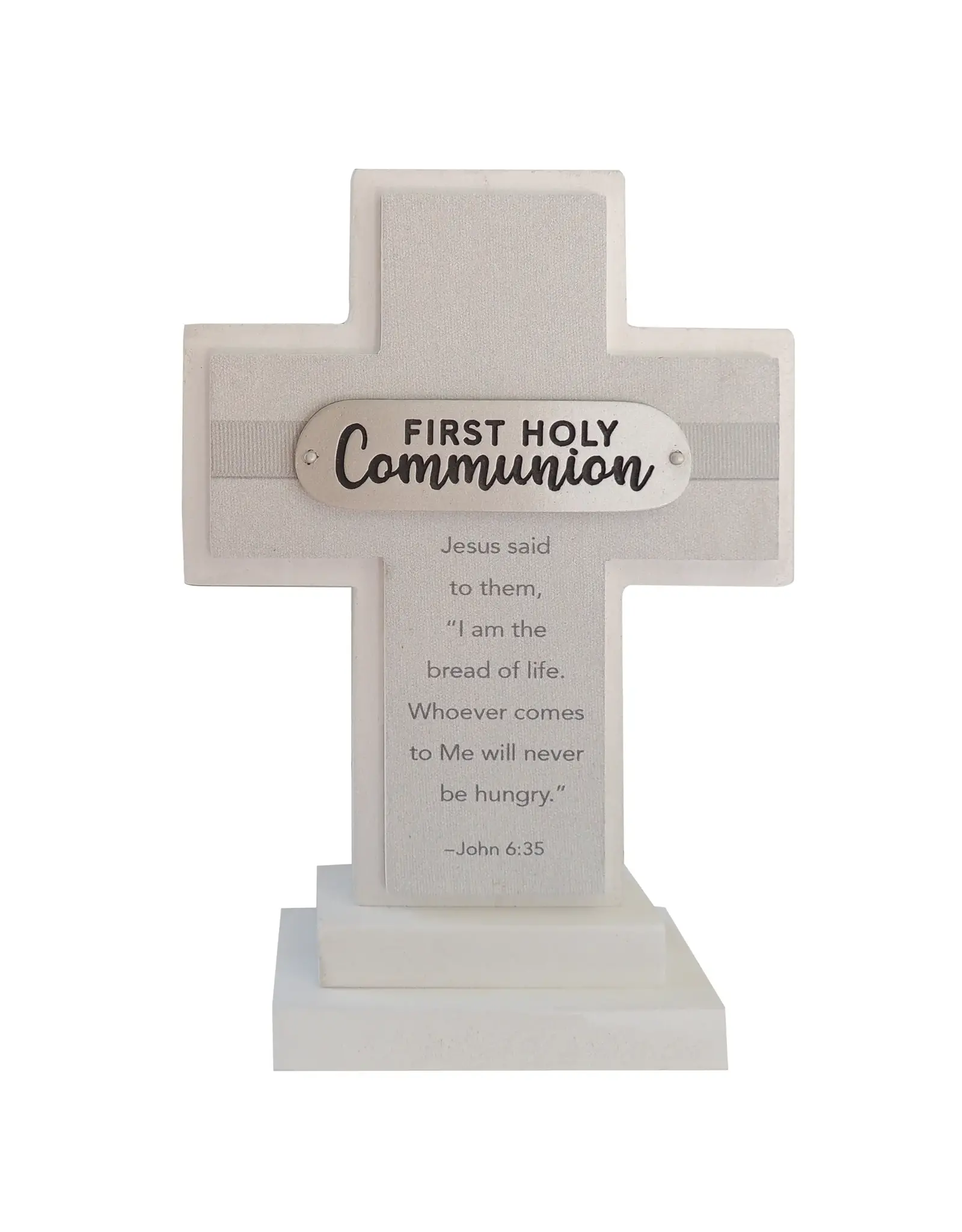 Abbey & CA Gift First Communion Cross - Jesus Said to Them