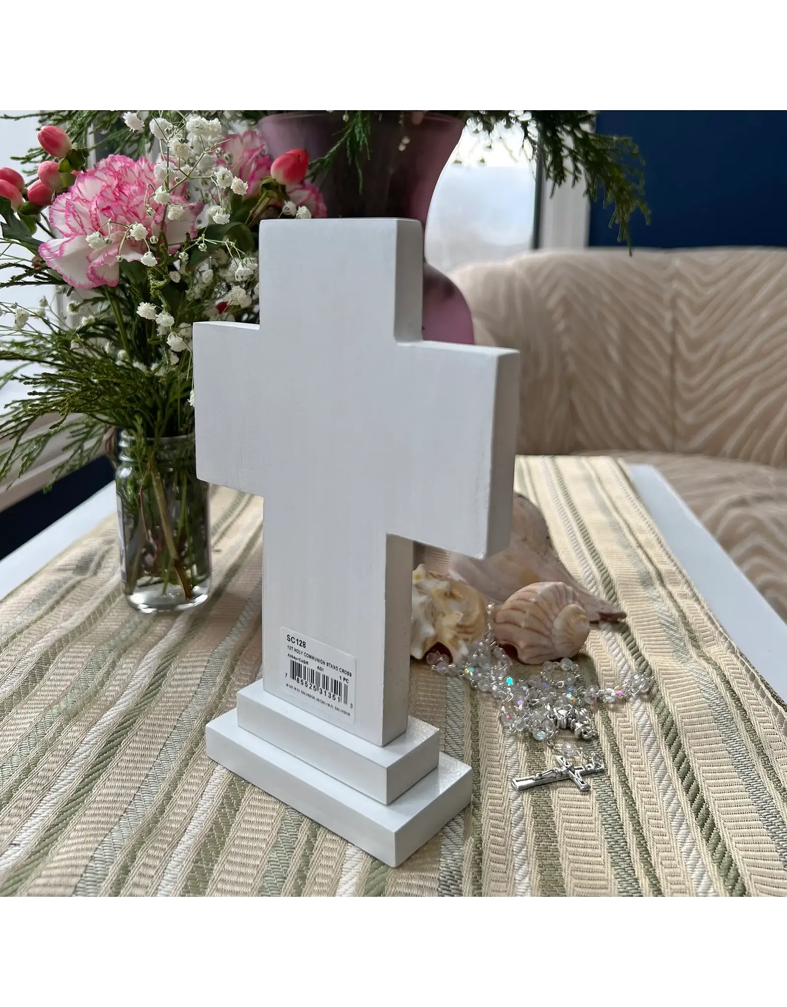 Abbey & CA Gift First Communion Cross - Jesus Said to Them