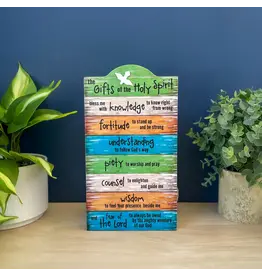 Abbey & CA Gift Plaque - 7 Gifts of the Holy Spirit