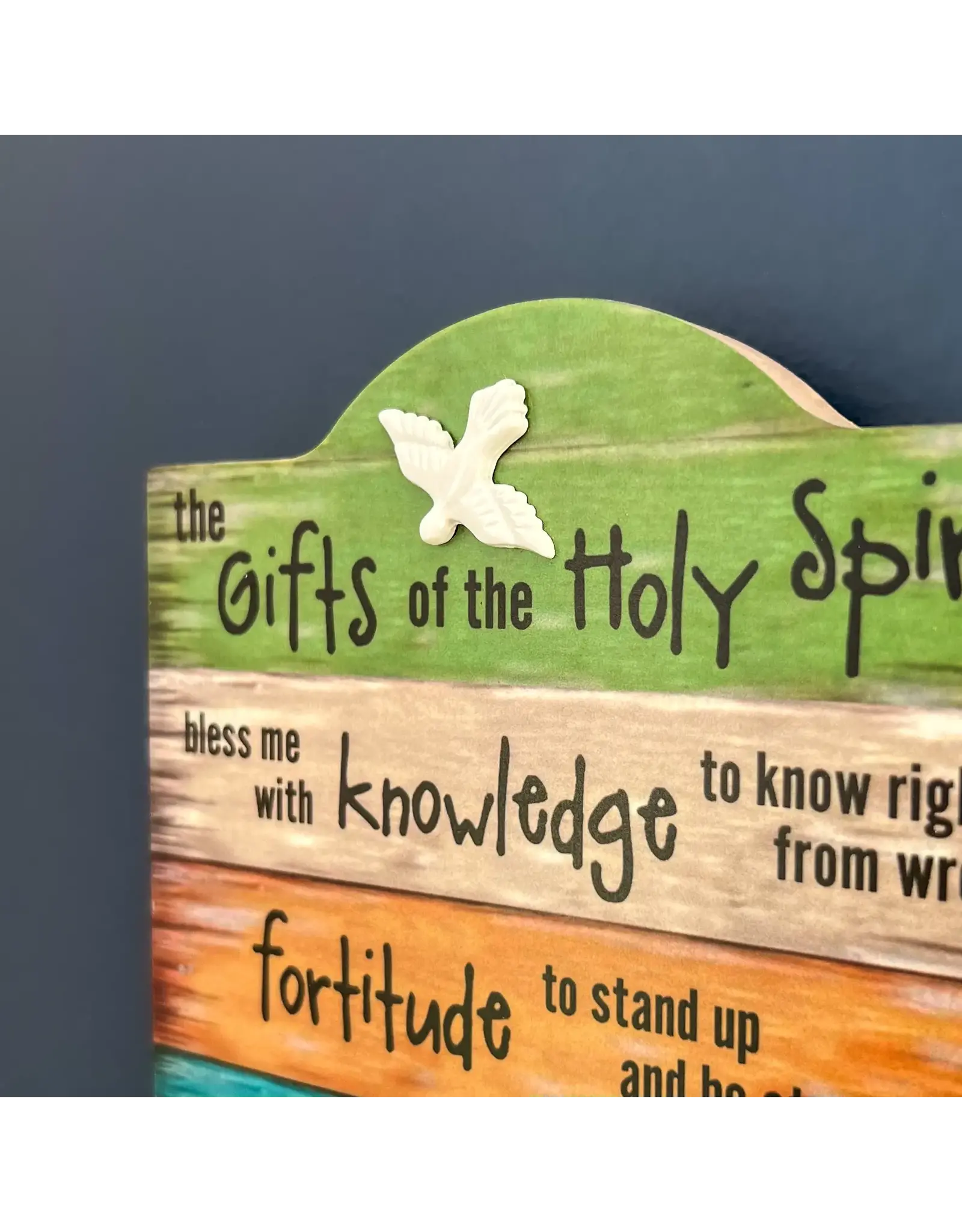 Abbey & CA Gift Plaque - 7 Gifts of the Holy Spirit