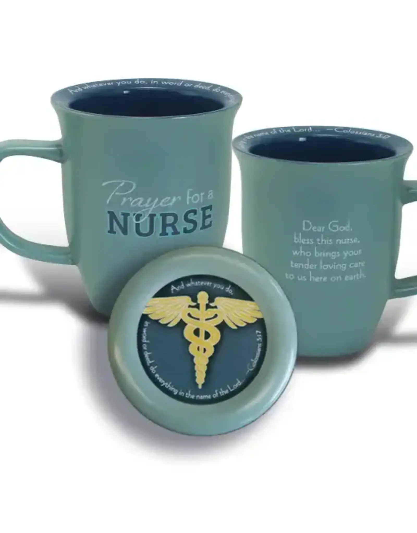 Abbey & CA Gift Mug with Coaster - Nurse Prayer