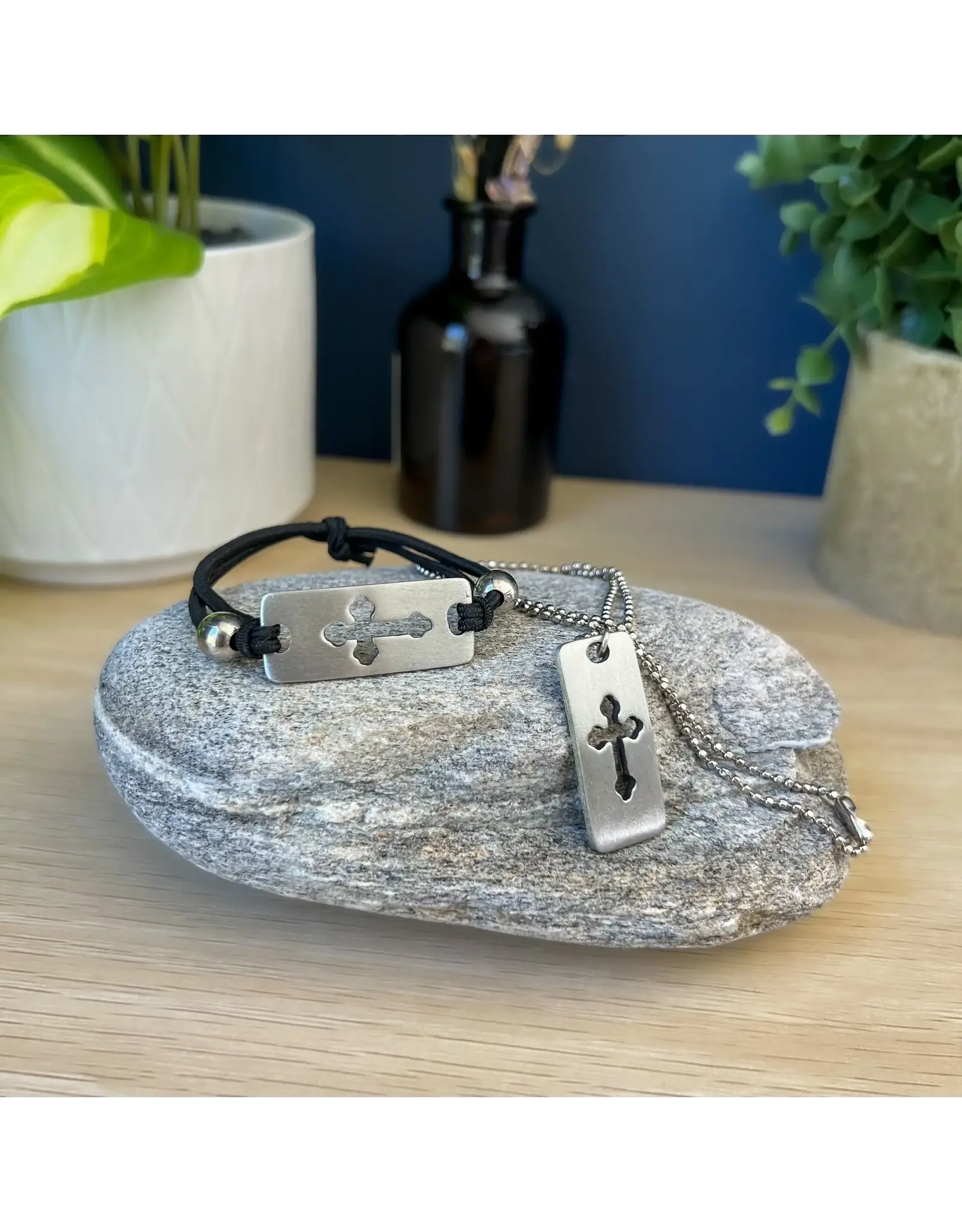 Abbey & CA Gift Confirmation Bracelet and Pendant Set