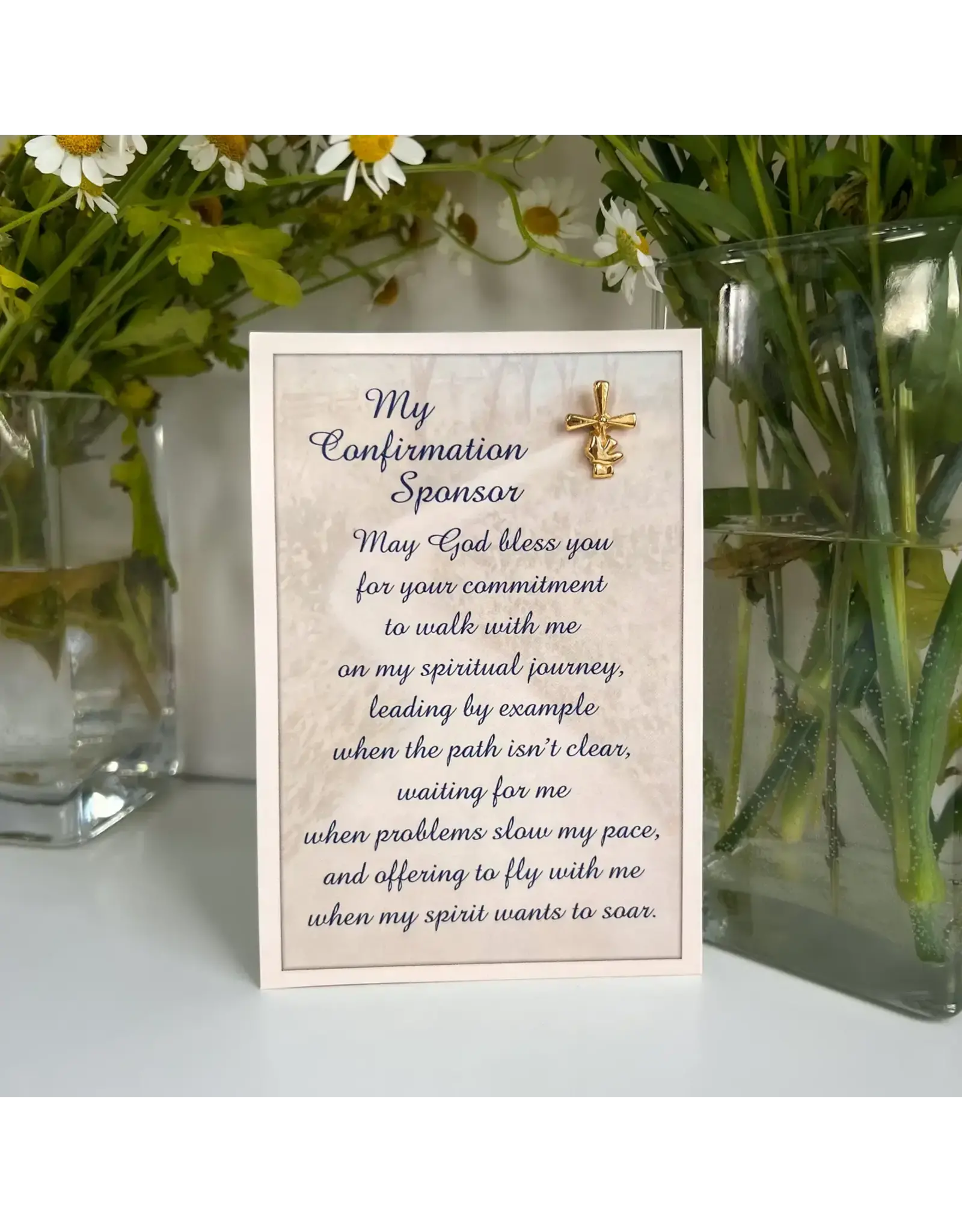 Abbey & CA Gift Confirmation Sponsor Gift - Pin with Card