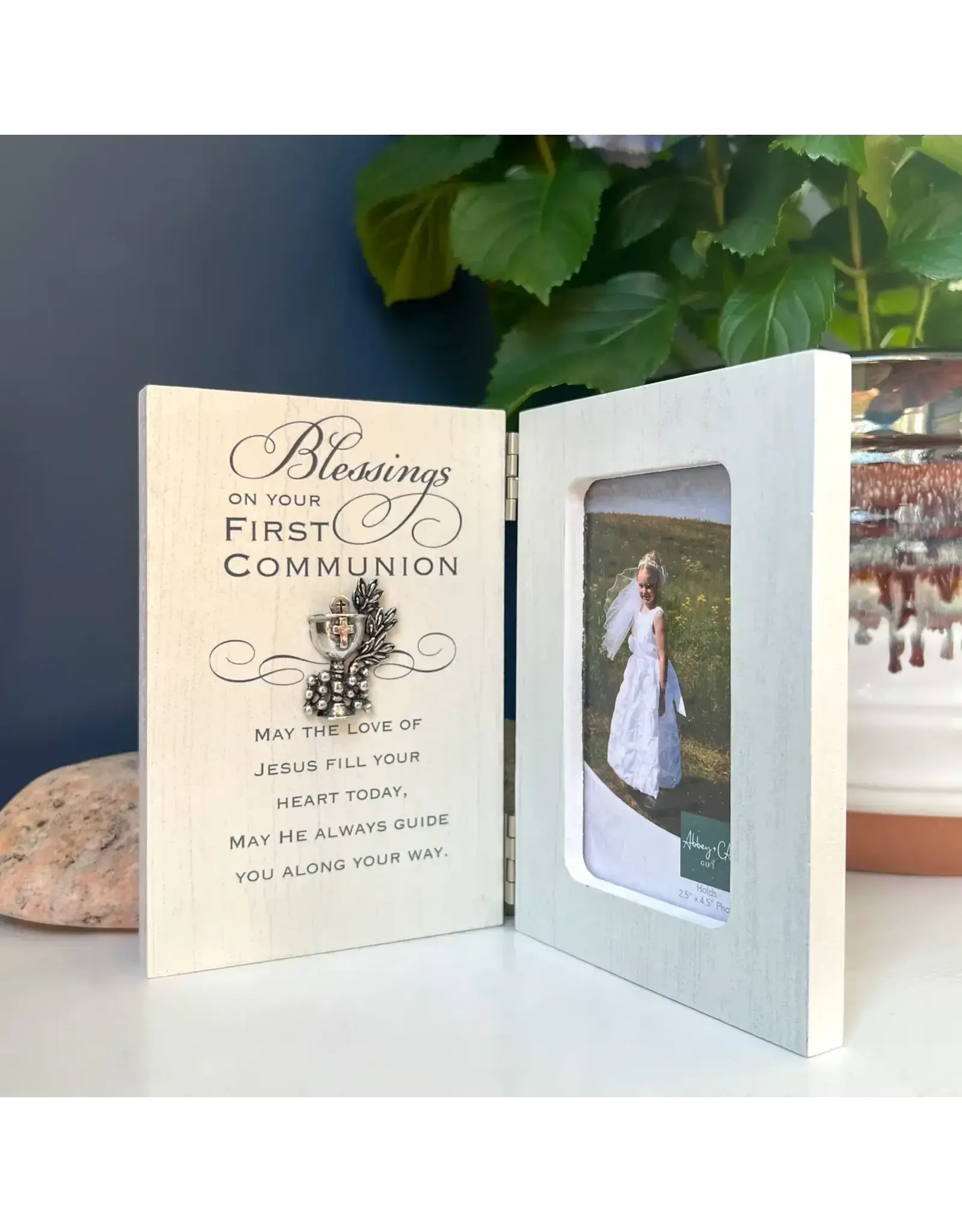 Abbey & CA Gift First Communion Frame - Blessings (for 4.5x2.5" Photo)
